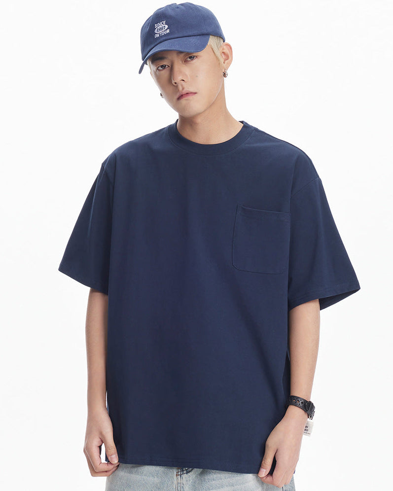 Le t-shirt en coton structuré Coreweight