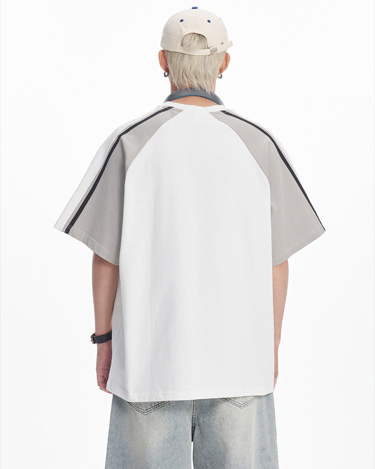 Le t-shirt en coton oversize en aulne