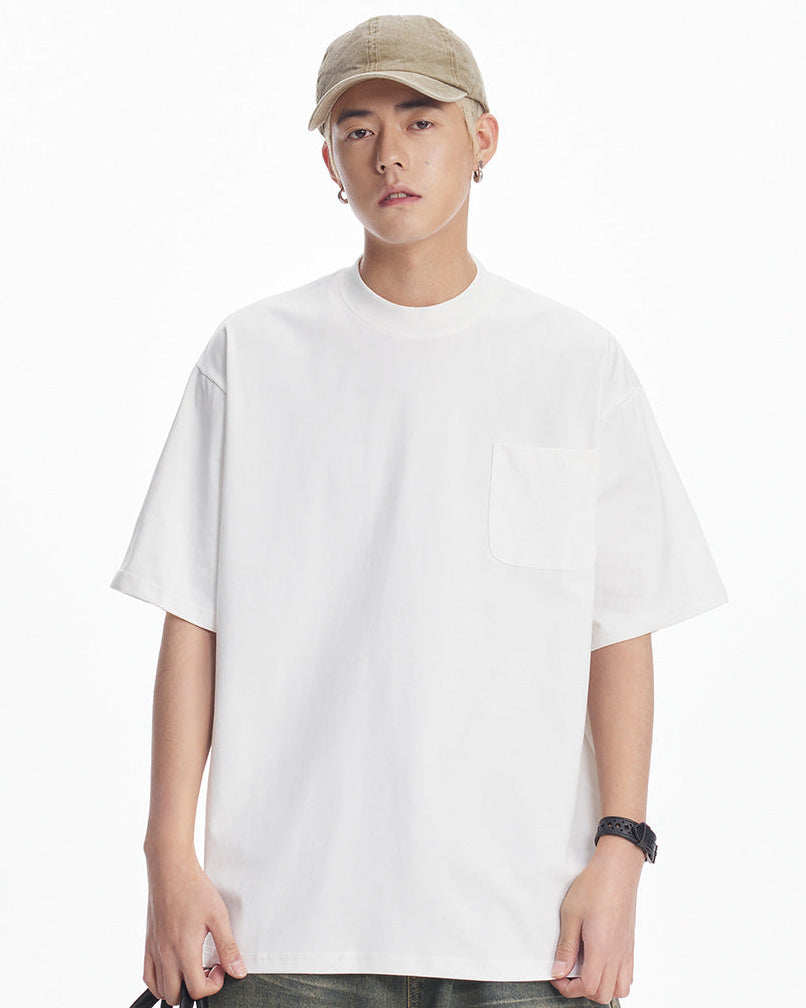 Le t-shirt en coton structuré Coreweight