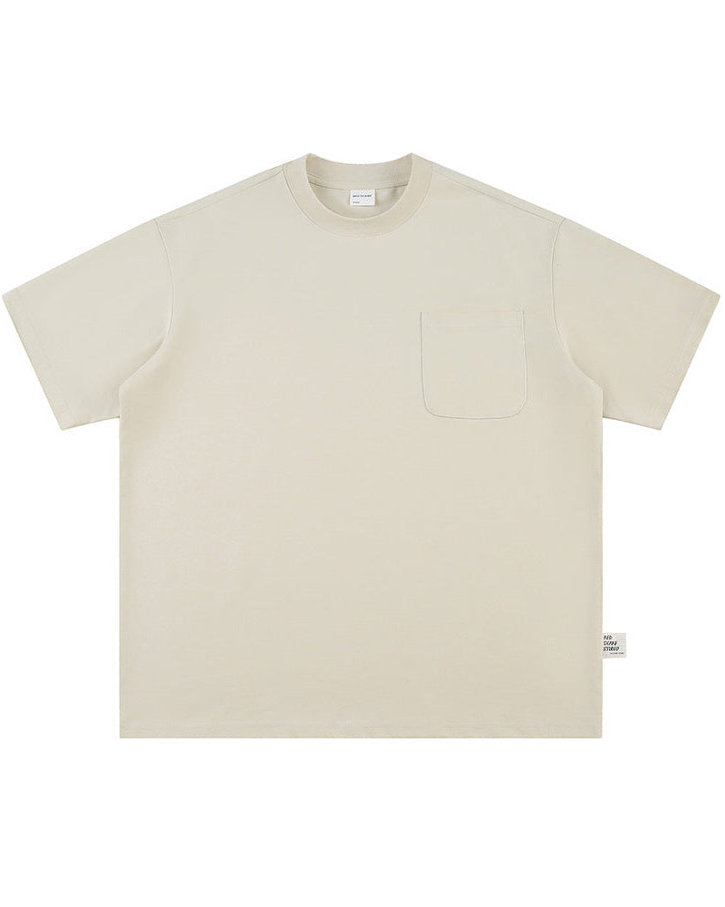 Le t-shirt en coton structuré Coreweight