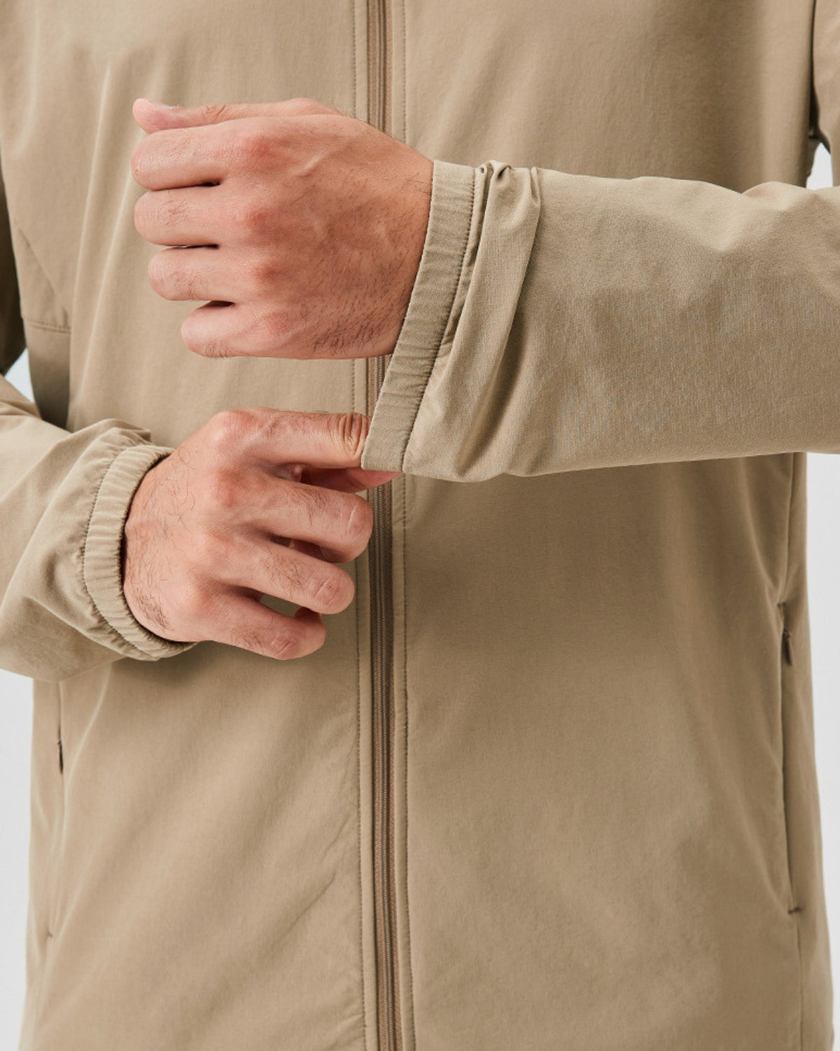 Veste à capuche en polaire Tech