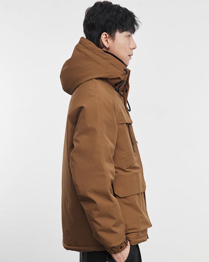 The Aldric Parka en duvet à capuche