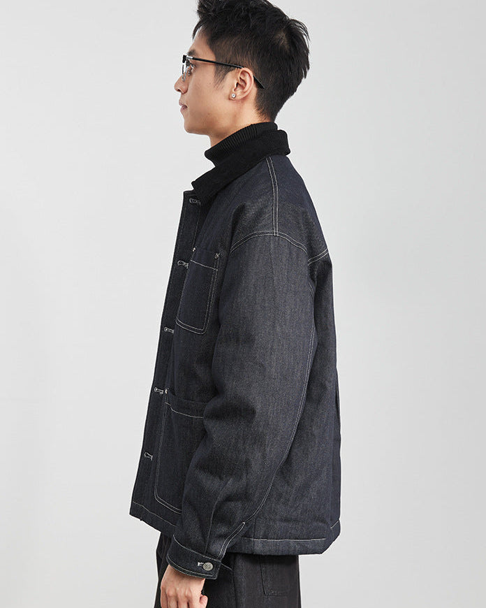 La doudoune en denim Montclair