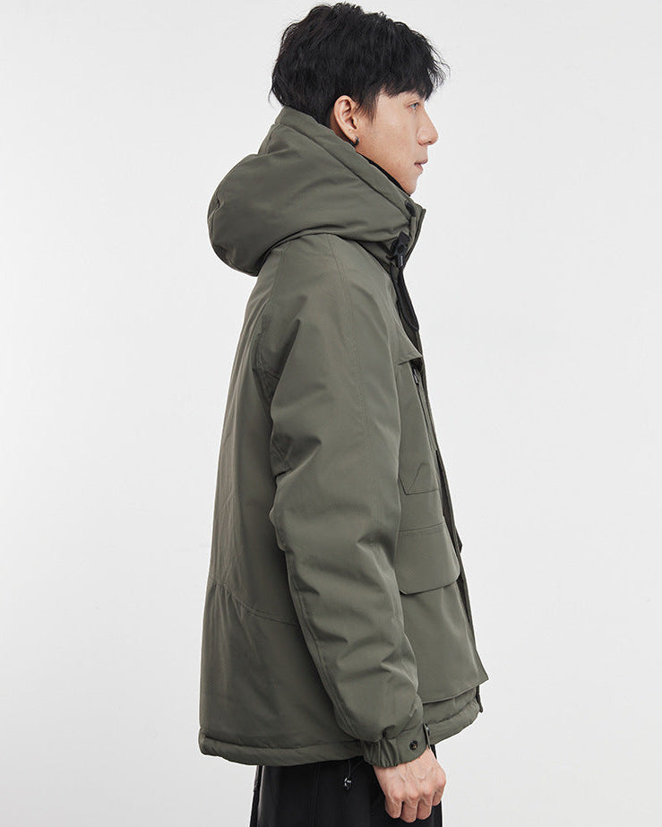The Aldric Parka en duvet à capuche