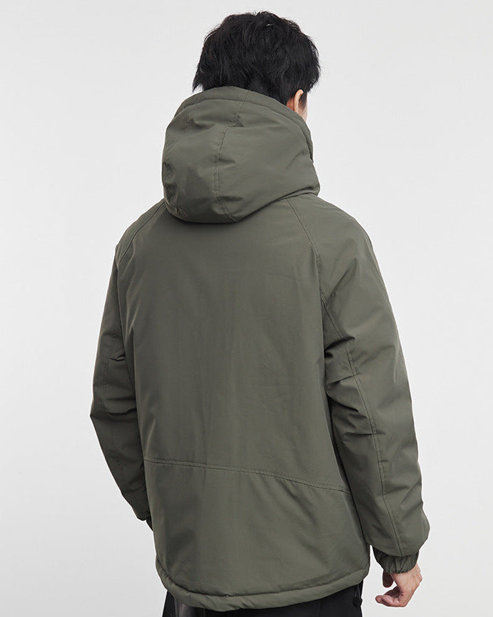 The Aldric Parka en duvet à capuche
