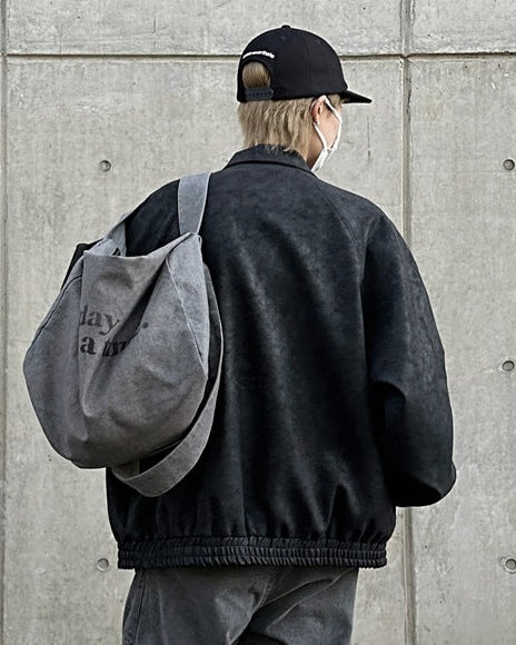 The Rothmere Retro Matte PU Leather Motorcycle Jacket