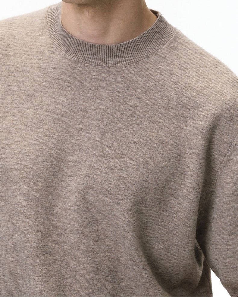 T-shirt en tricot à manches courtes, doux et confortable