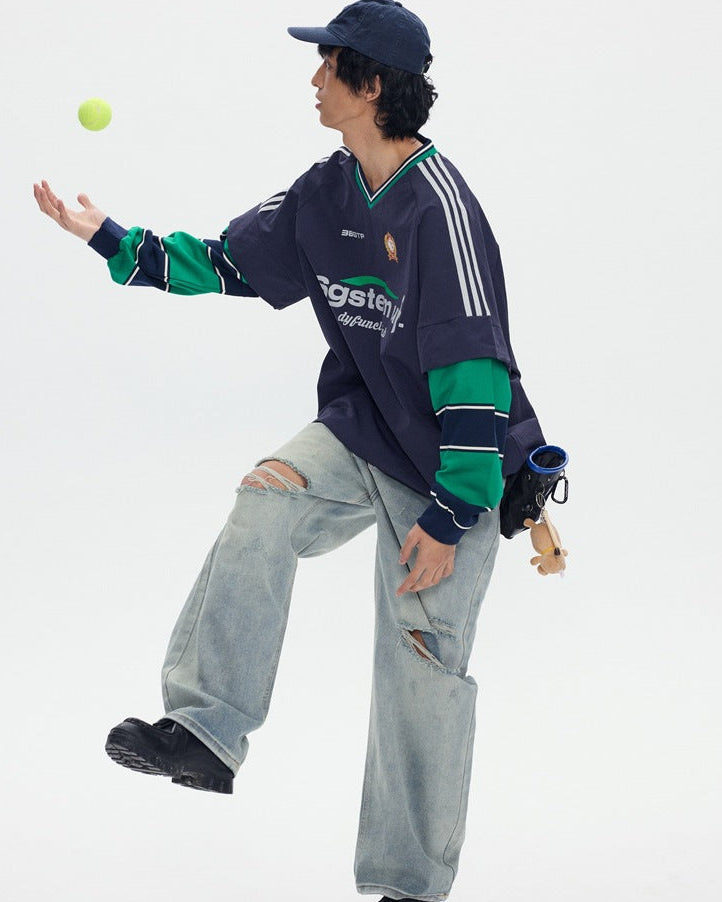 The Elwin Vintage Jersey Sweatshirt