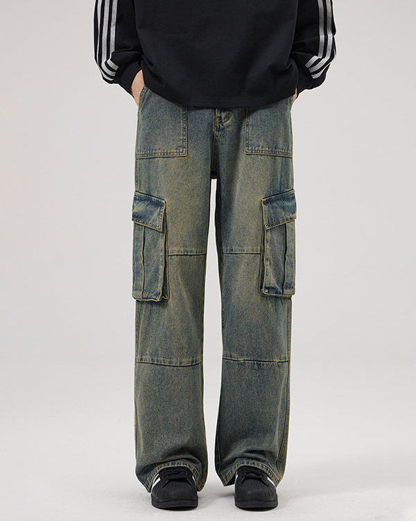 The Vintage Wash Cargo Jeans