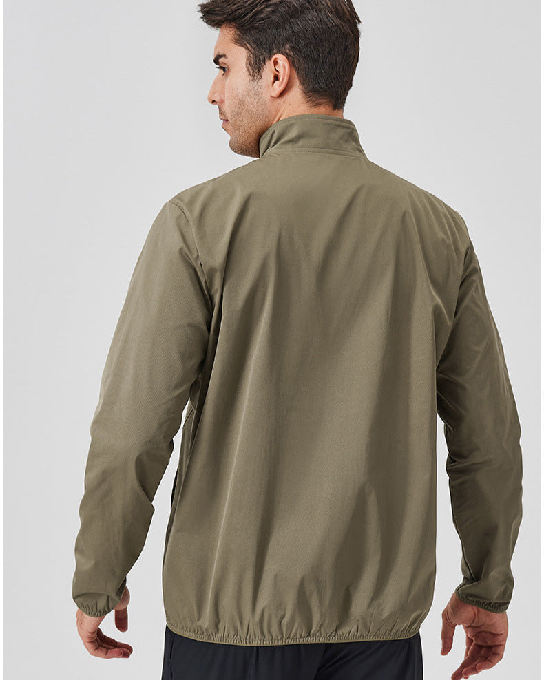 Veste coupe-vent 100% polyester