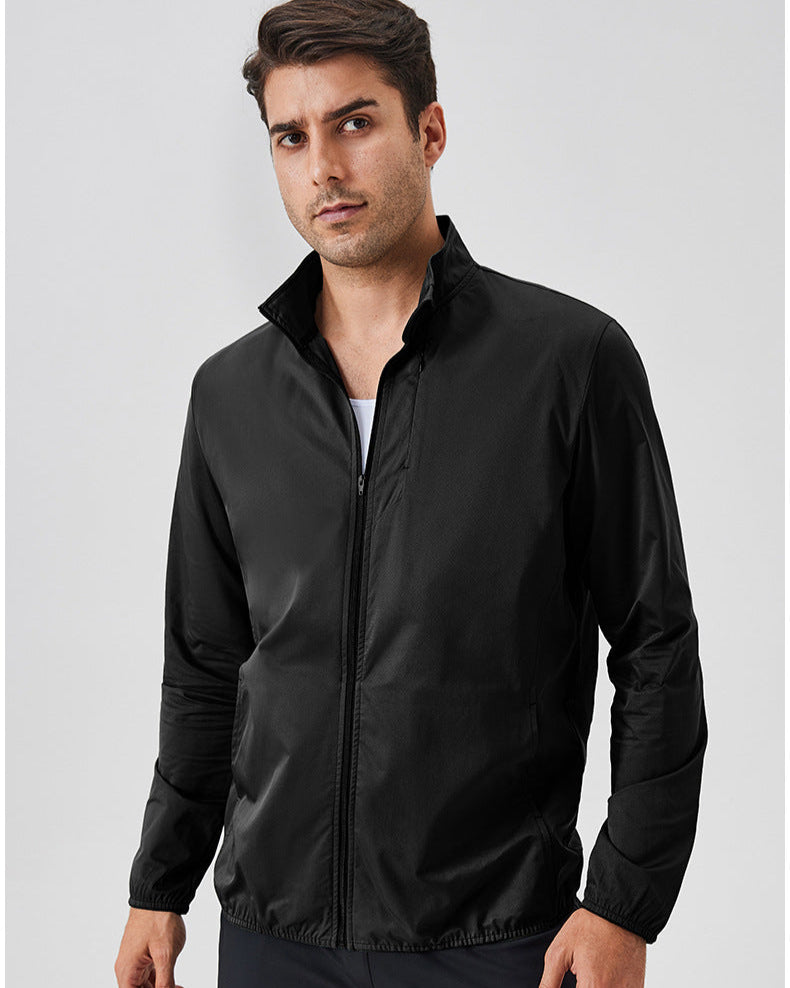 Veste coupe-vent 100% polyester