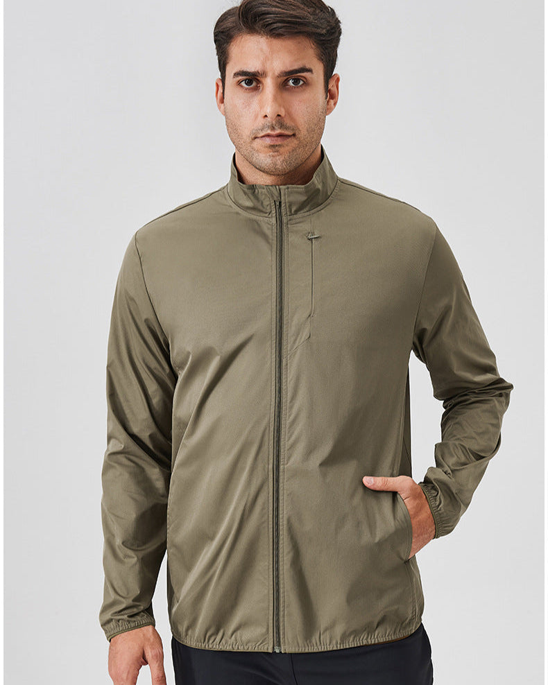 Veste coupe-vent 100% polyester