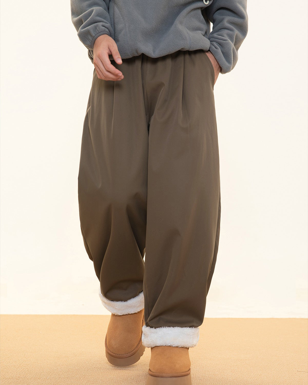 Jeans in pile con pieghe The Divide