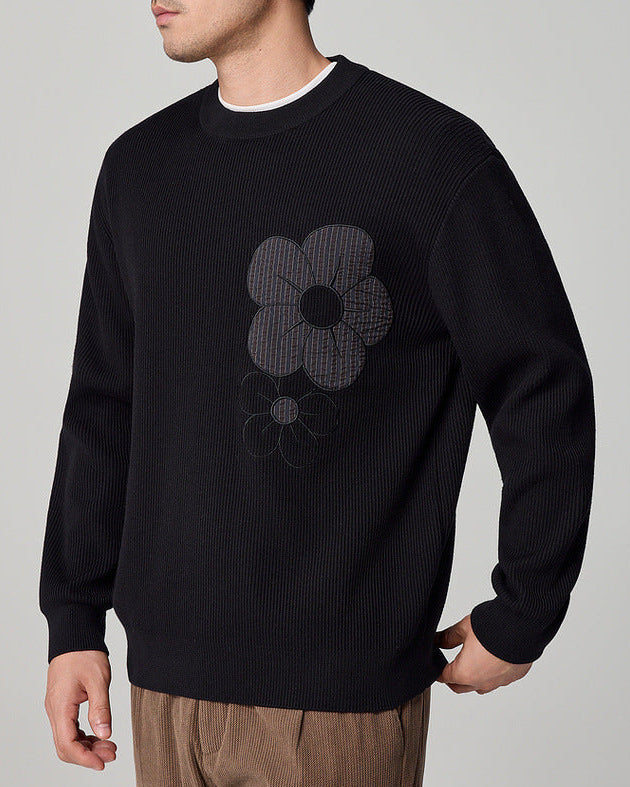 Maglione girocollo a coste Zen Autunno