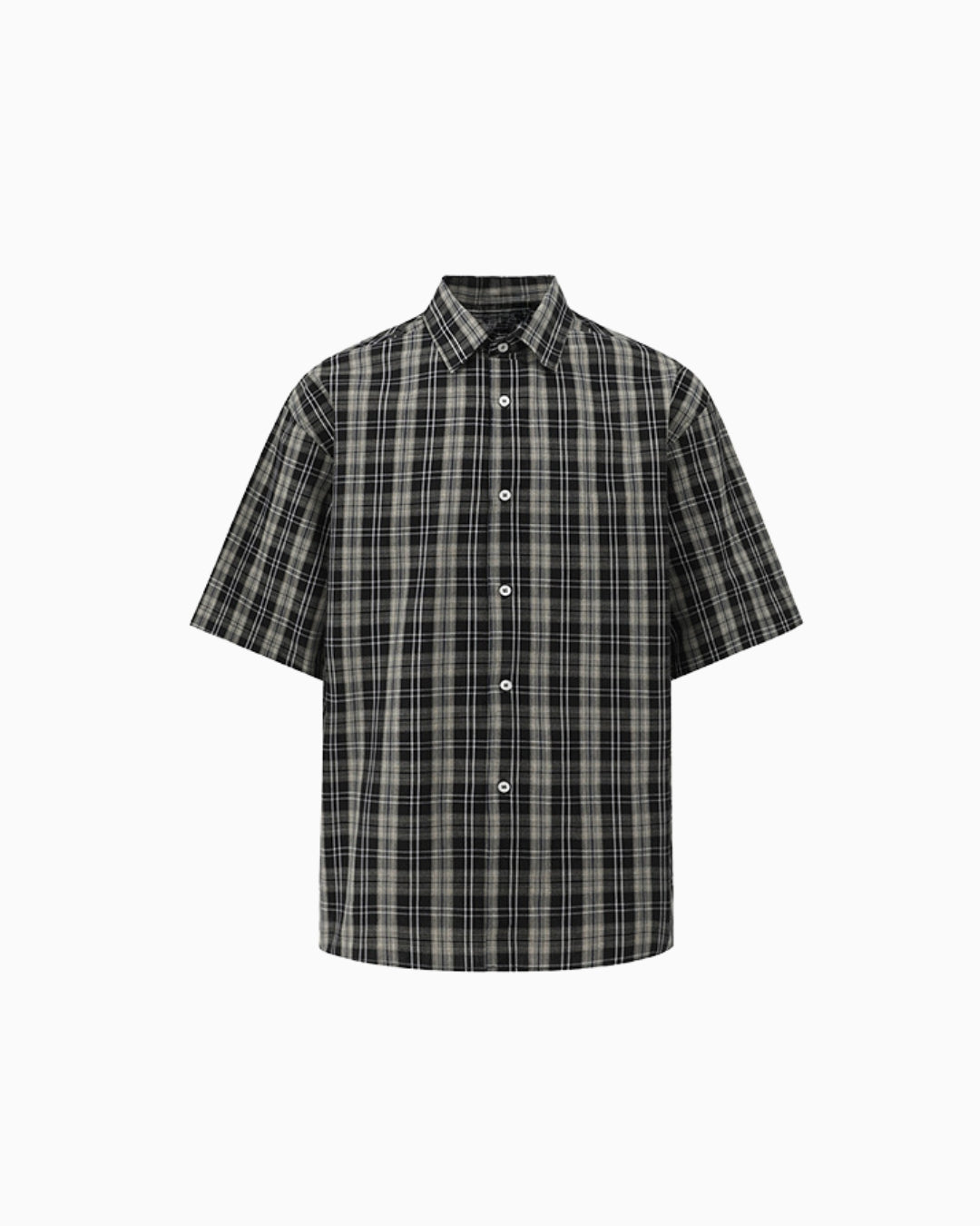 Camicia Urban Plaid a maniche corte