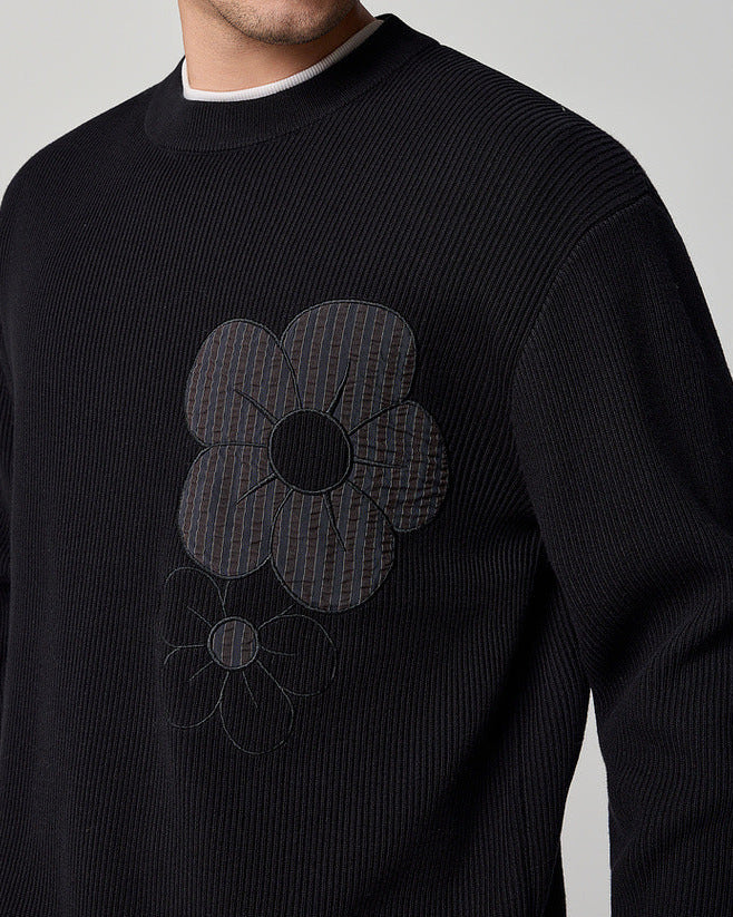 Maglione girocollo a coste Zen Autunno