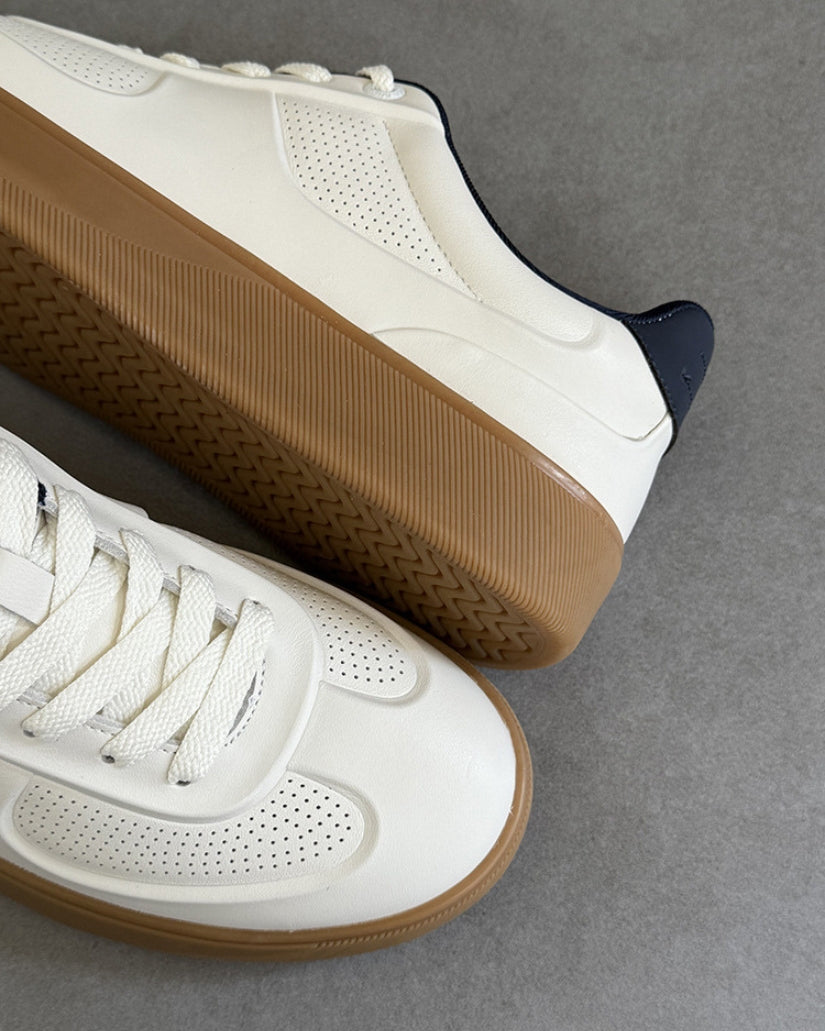 Sneakers basse in pelle bovina Milano