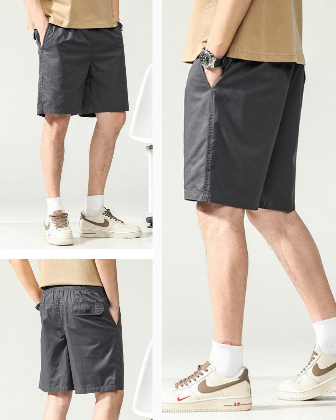 Pantaloncini Urban Casual - Grigio