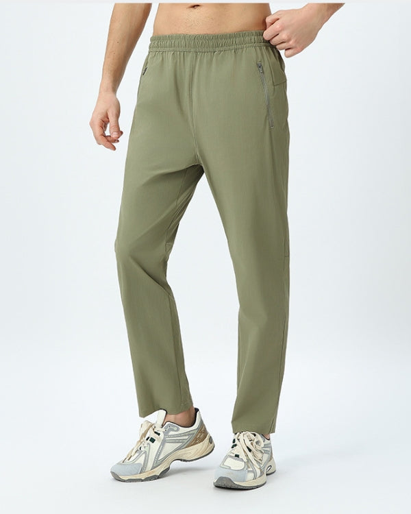 Pantaloni con cerniera Tech traspiranti