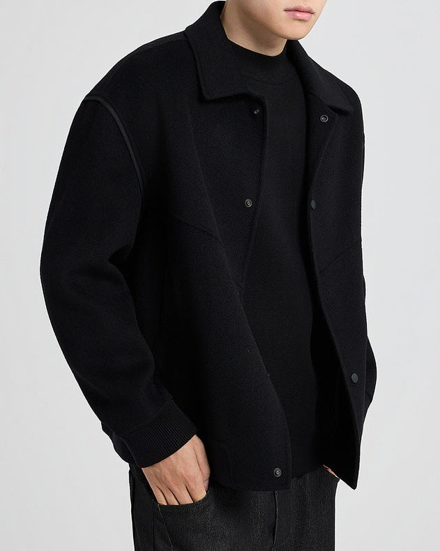 Giacca Callahan reversibile in tweed misto lana