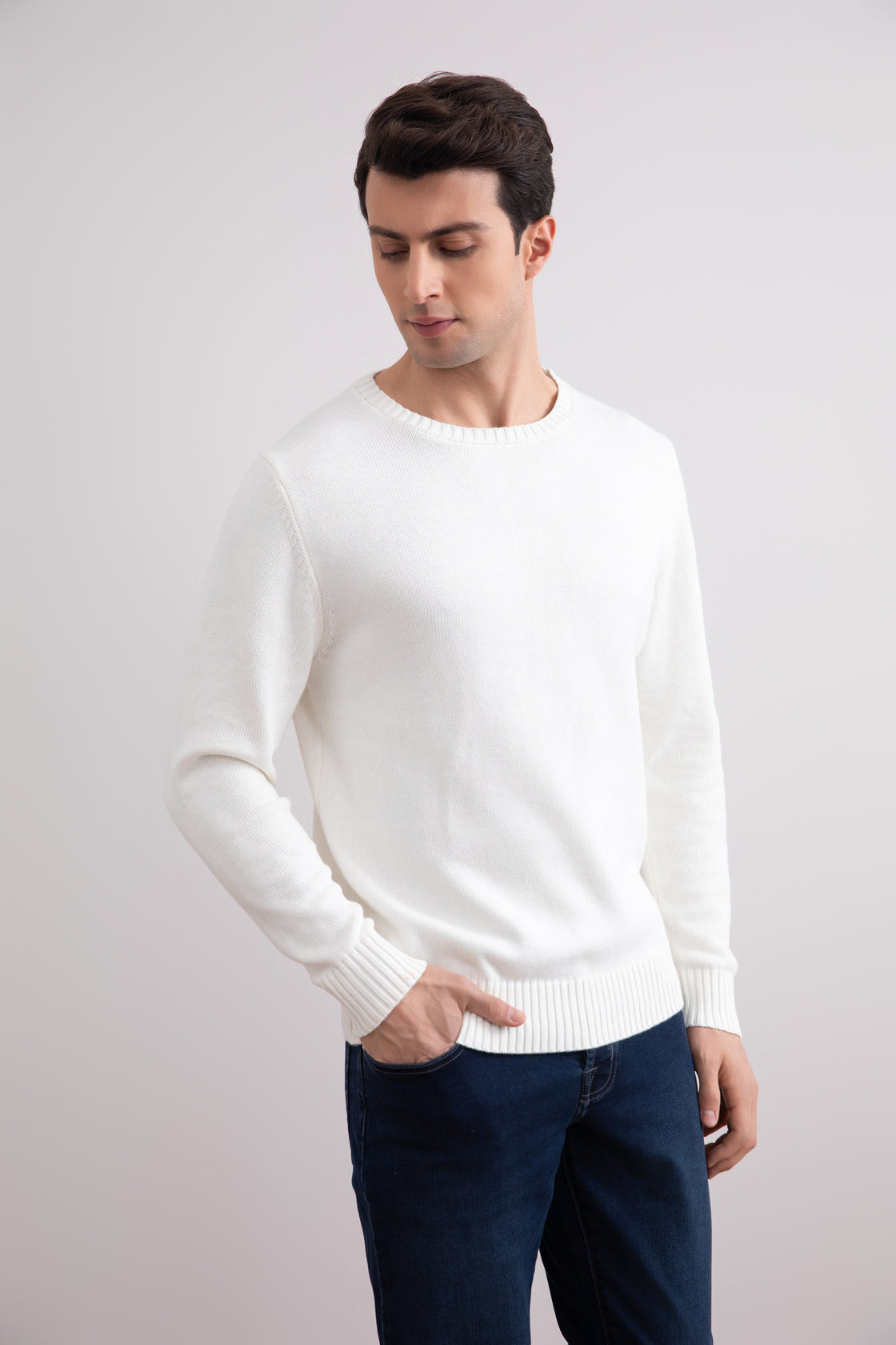 Maglione Panama Cham con girocollo