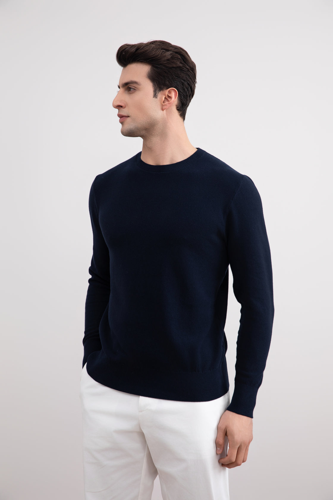 Maglione girocollo Navy 18mil