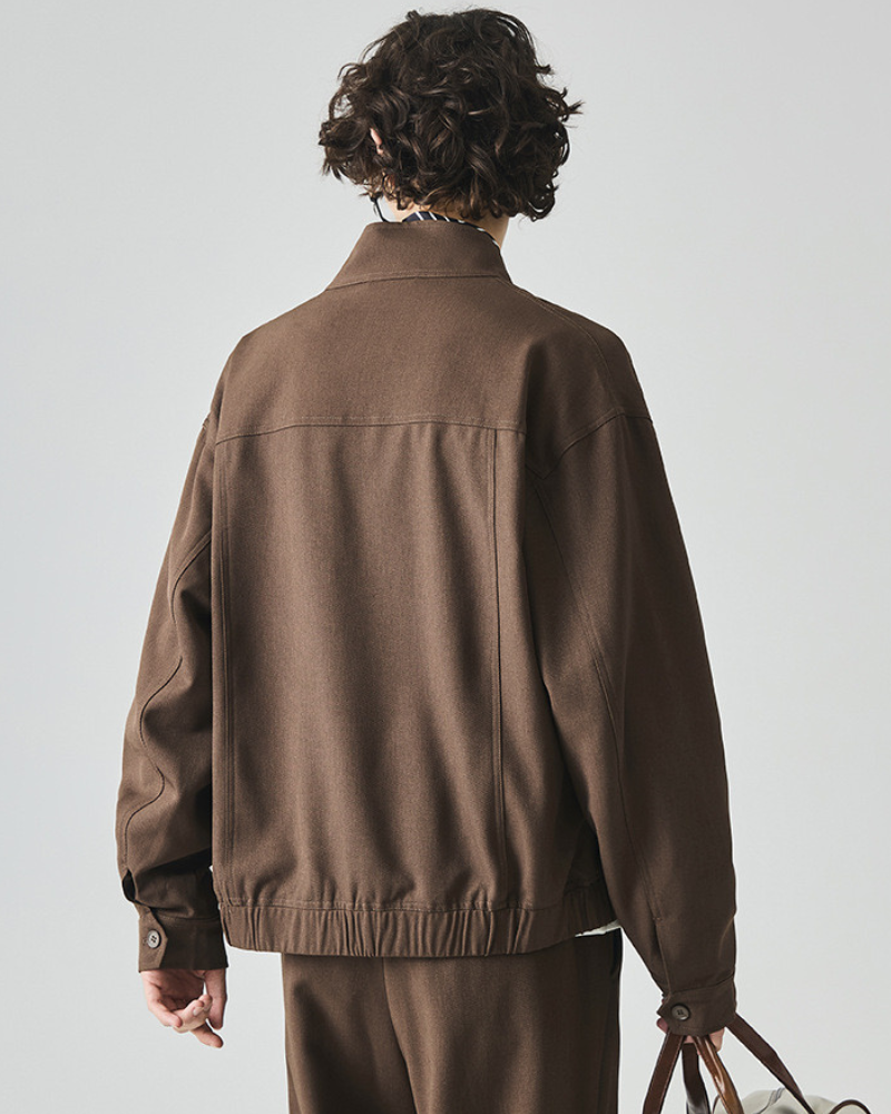 Giacca tour's a collo alto con zip