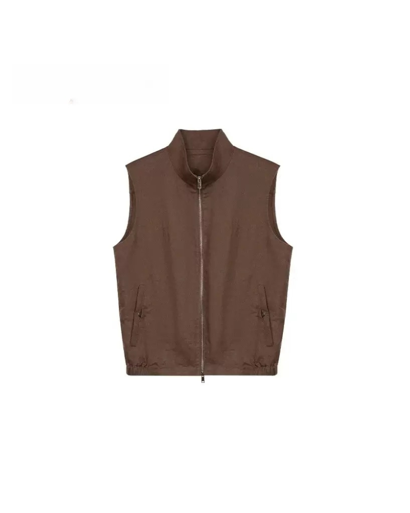 Gilet Performance Shell - Marrone