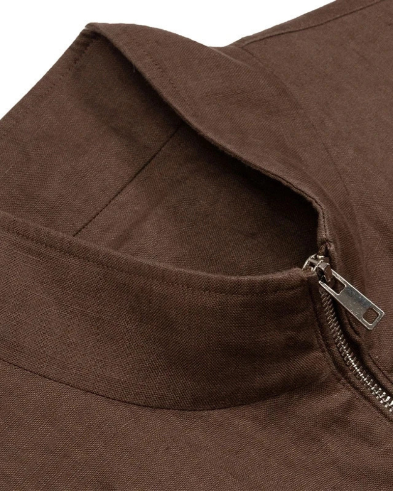 Gilet Performance Shell - Marrone