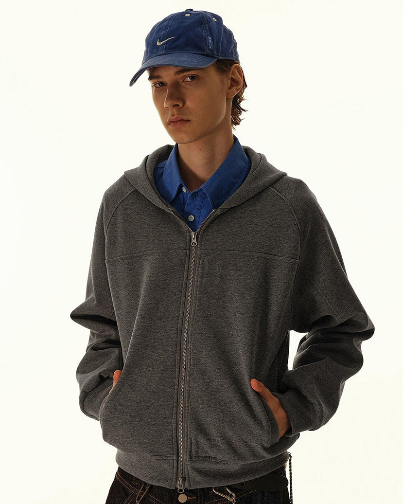 Maglione cardigan con cappuccio Brooklyn Edge