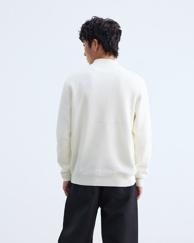 The Everest Panelled Crew Knit Sweater