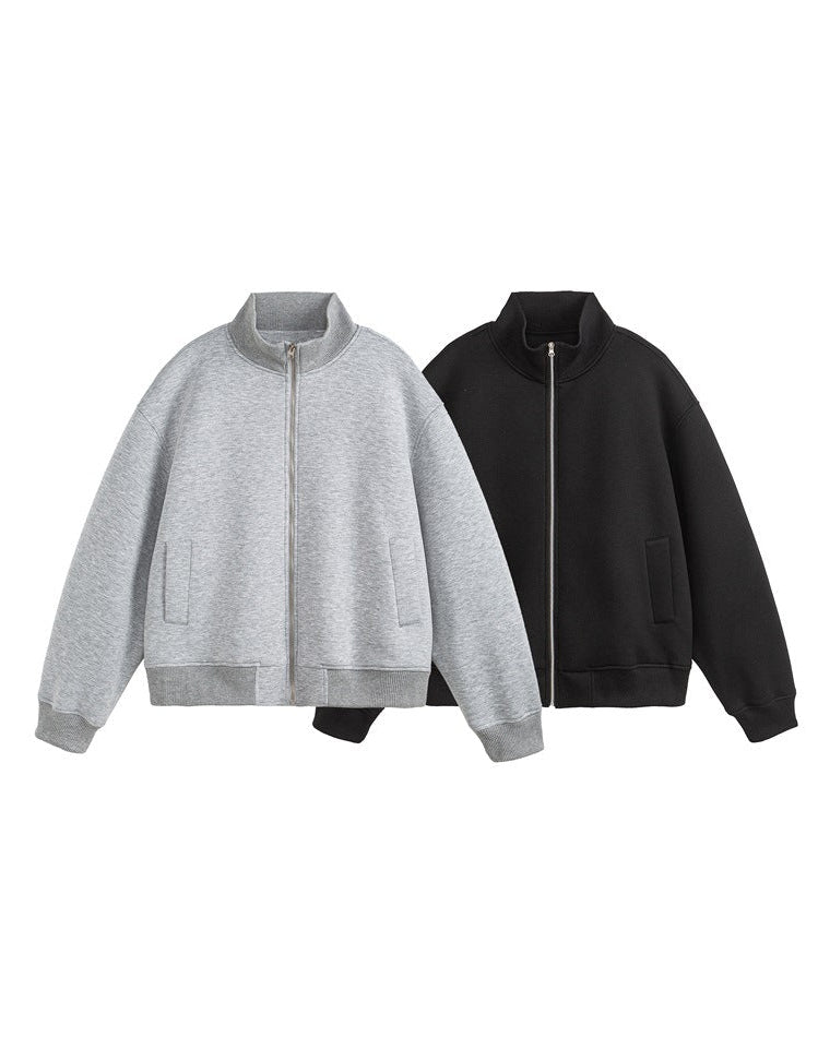 The Titan Knit Zip Cardigan Jacket