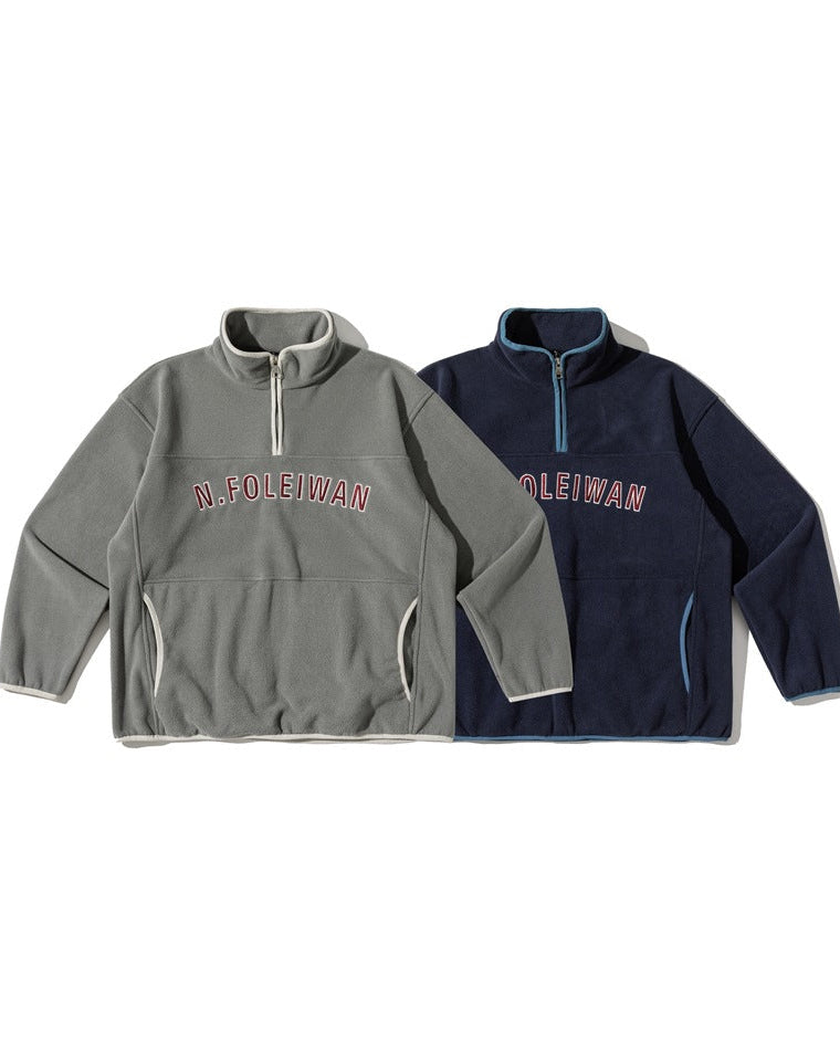 Maglione con collo a mezza zip Monroe