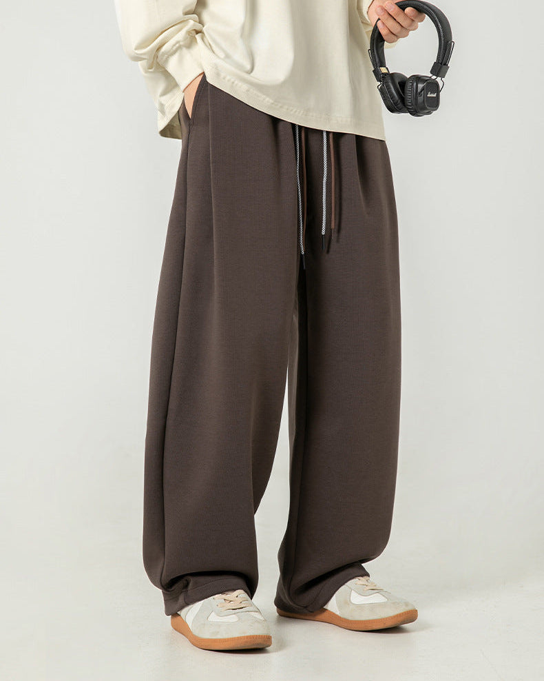 Dualline Draped Jogger Trousers