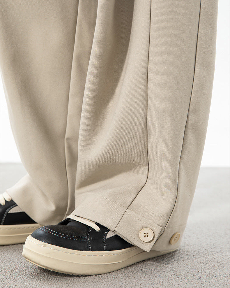 The Ren Drape plisserte bukser