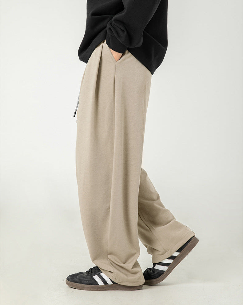 Dualline Draped Jogger Trousers