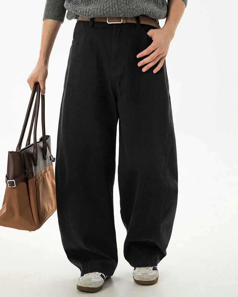 Contour Weave Split Jeans