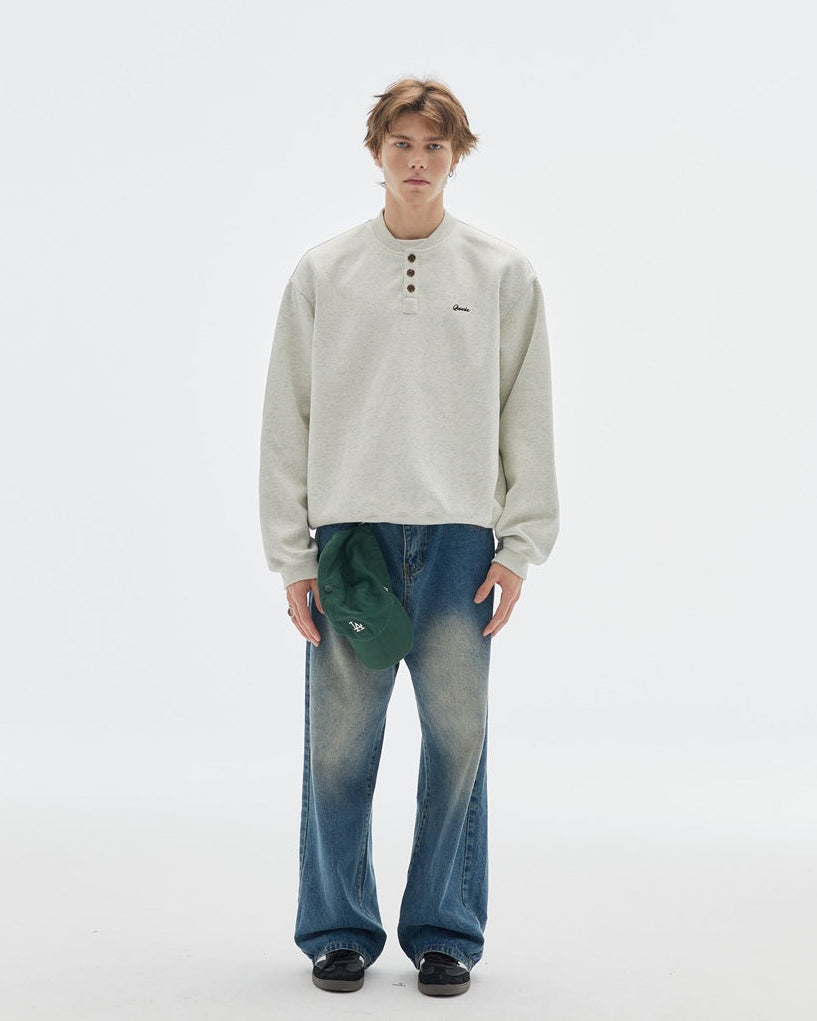 The Harborline Knit Henley Sweater