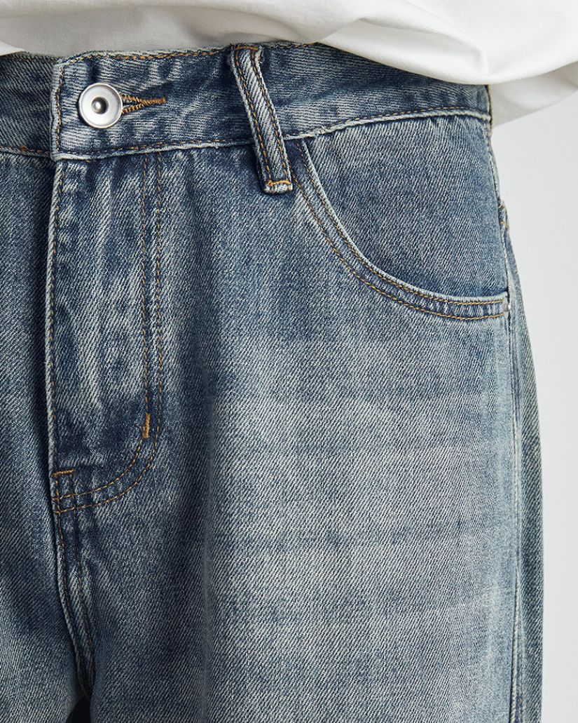 Classic Fade-jeans med rette ben