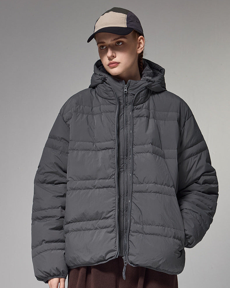 Essential Puffer Hooded-jakke