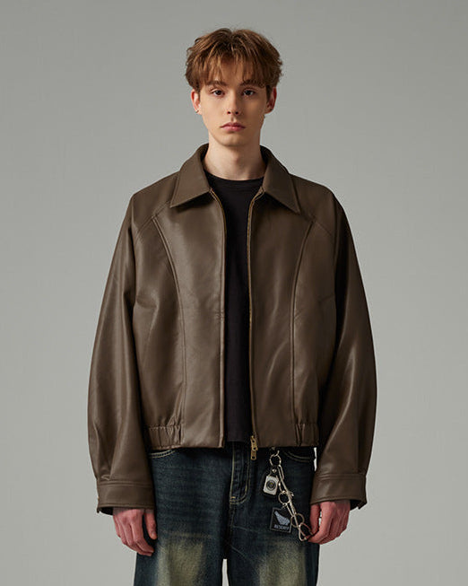 Langford Cropped skinnjakke