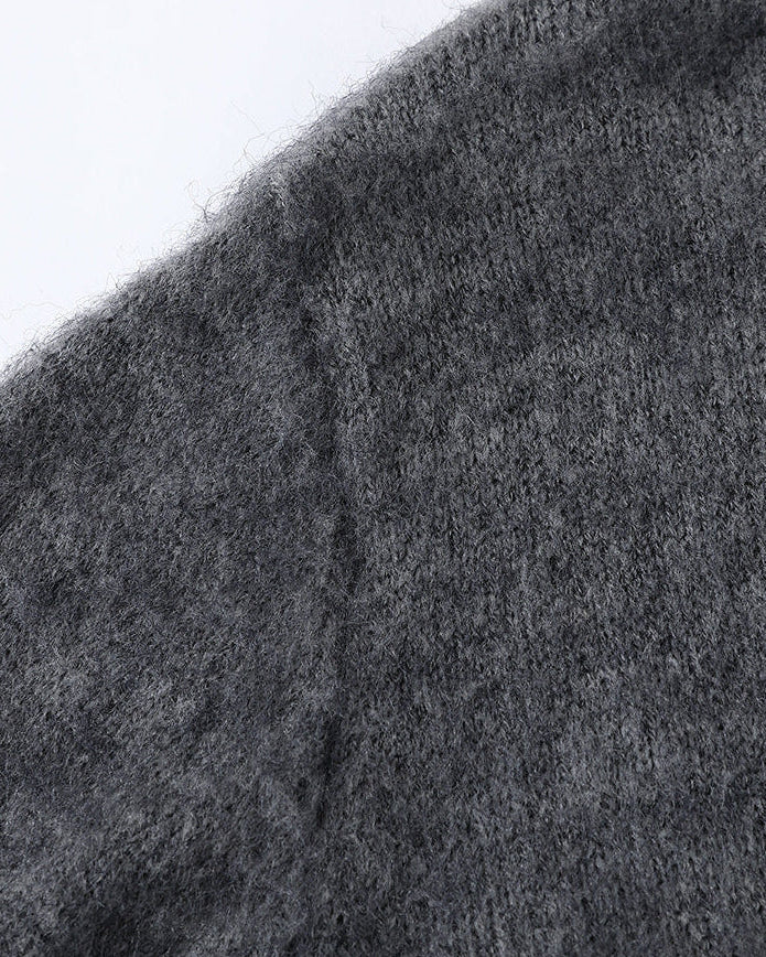 The Harwood Textured Zip Cardigan