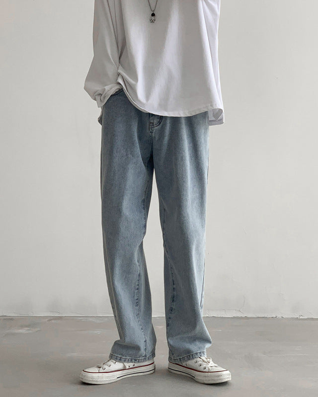 Skyline Drape Wide-Leg Jeans