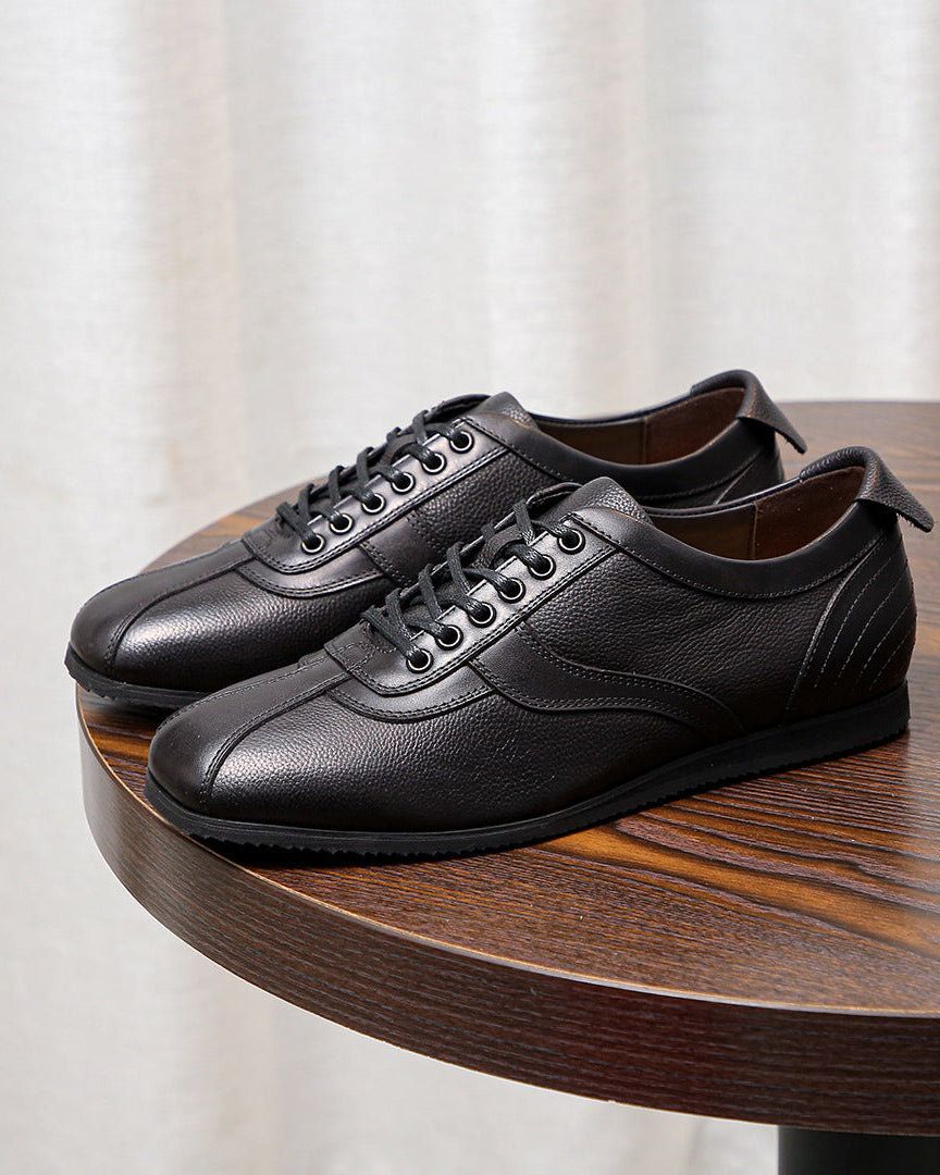 The Executive Leather Low Sneaker
