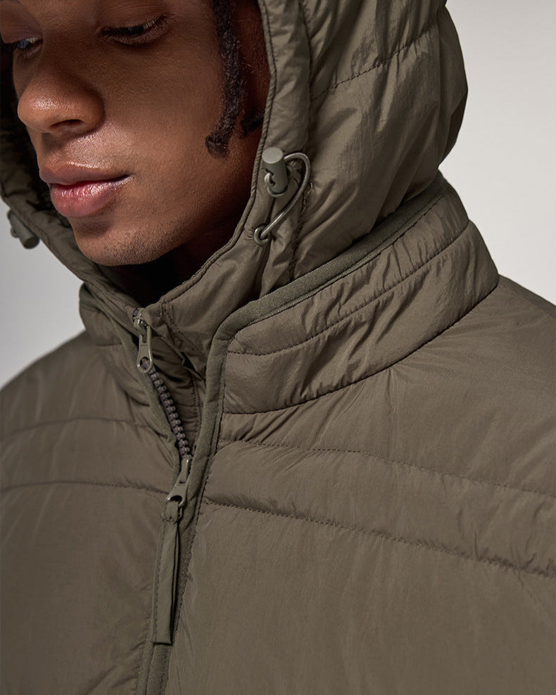 Essential Puffer Hooded-jakke