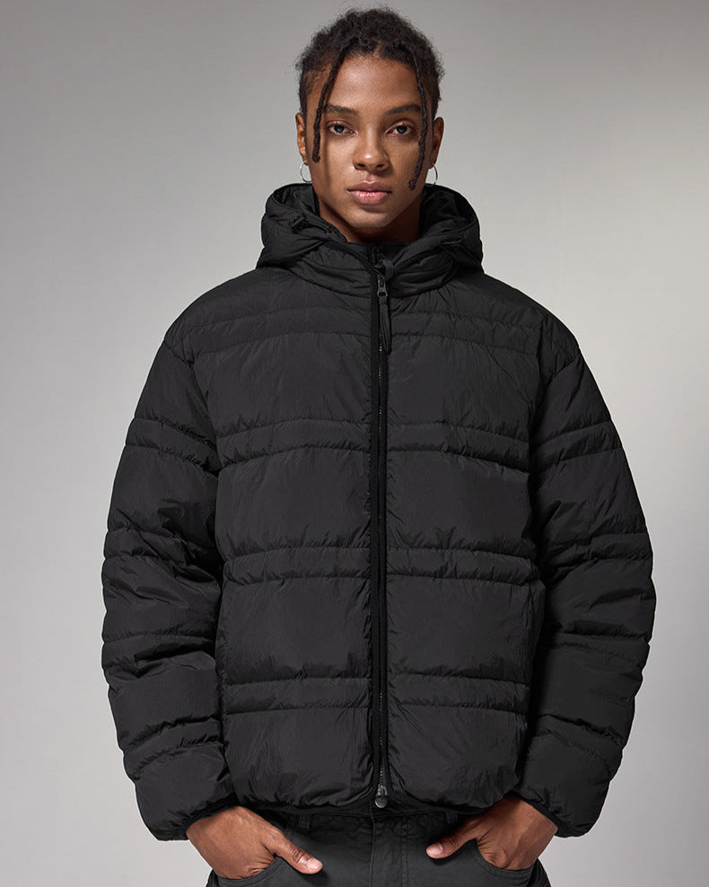 Essential Puffer Hooded-jakke