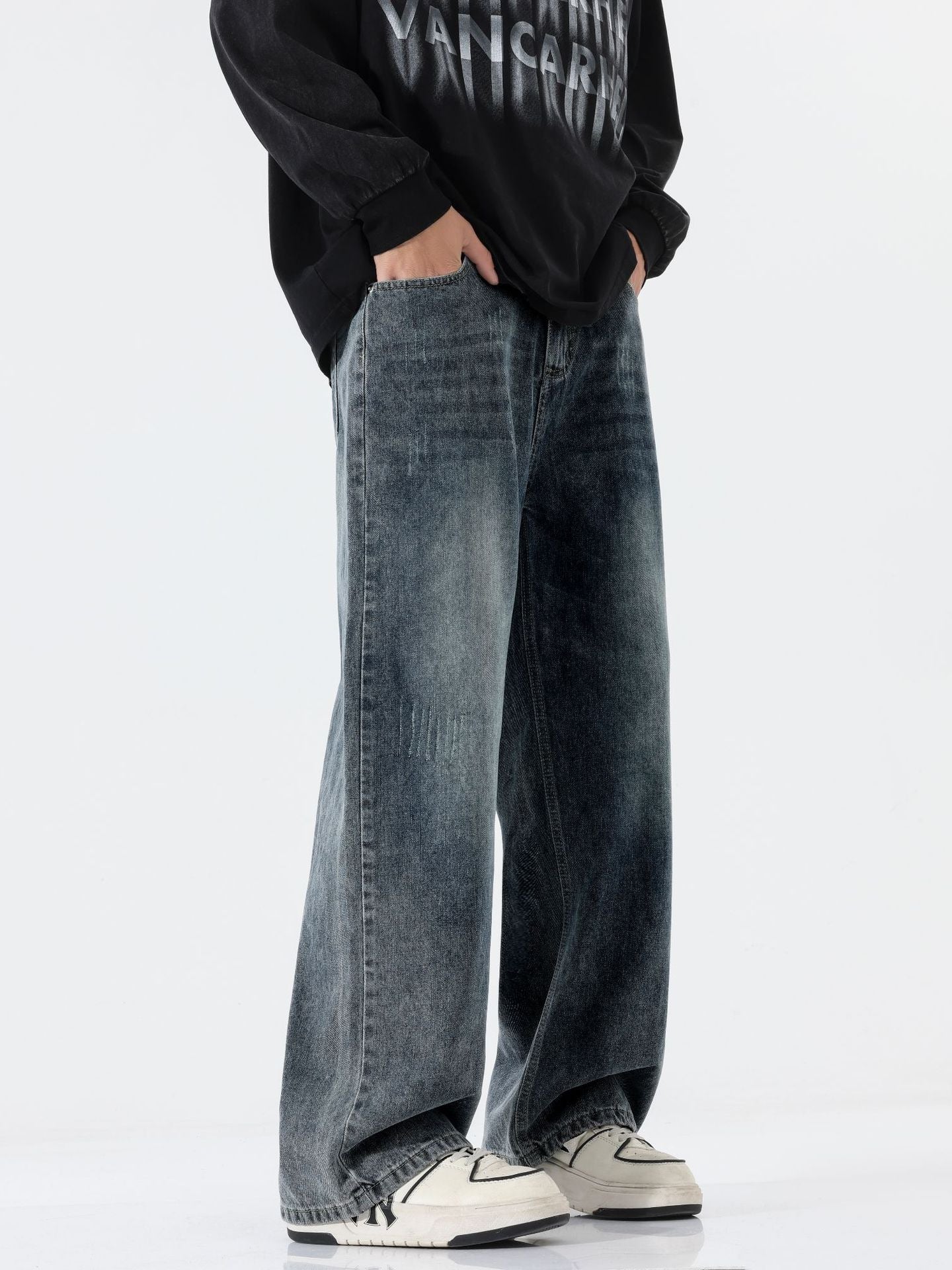 Renzo Vintage Whisker Jeans