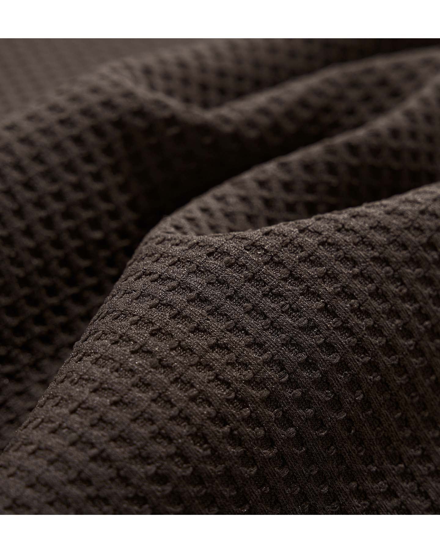 The Harbor Waffle Collar Long Sleeve