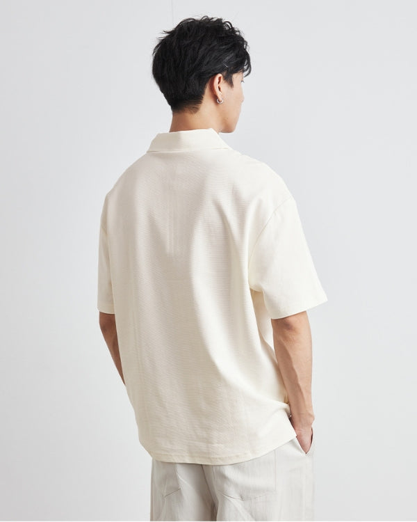 Essentiële Zip Polo