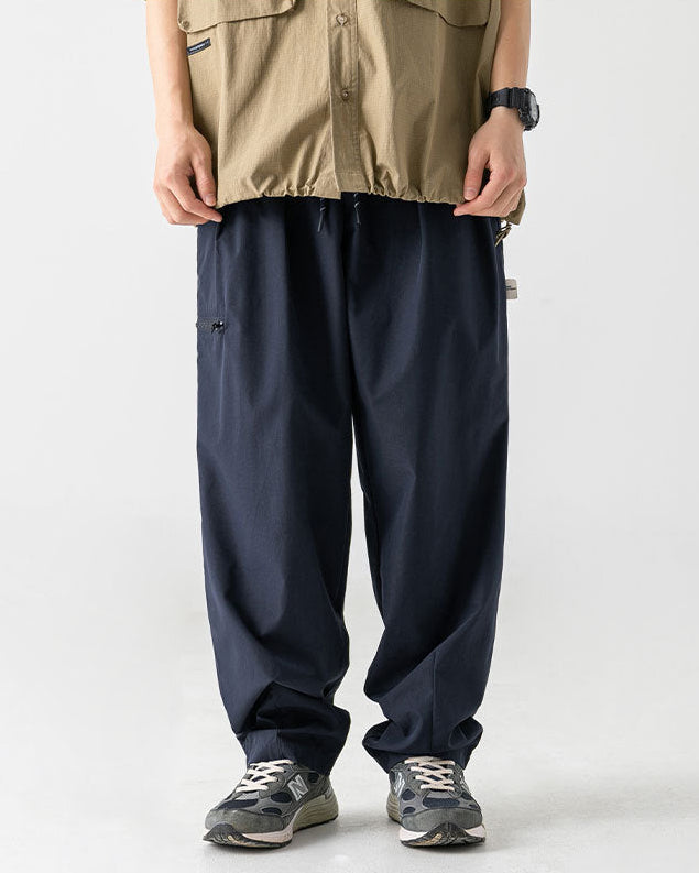 De Axis Geplooide Cargo Broek